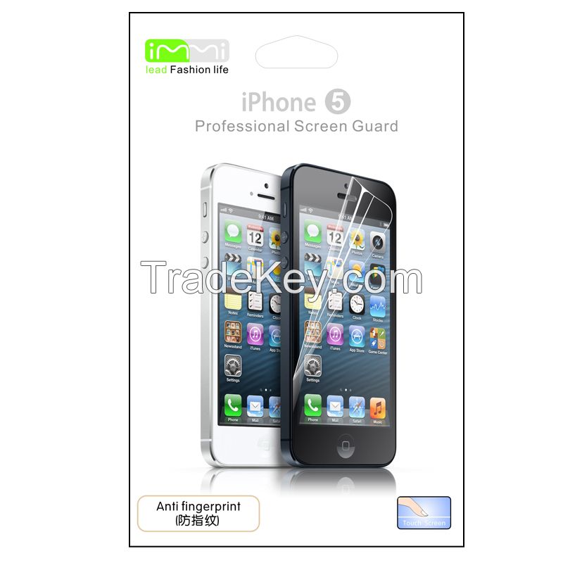 High Quality High Clear Screen Protector Protectors Film For iPhone5