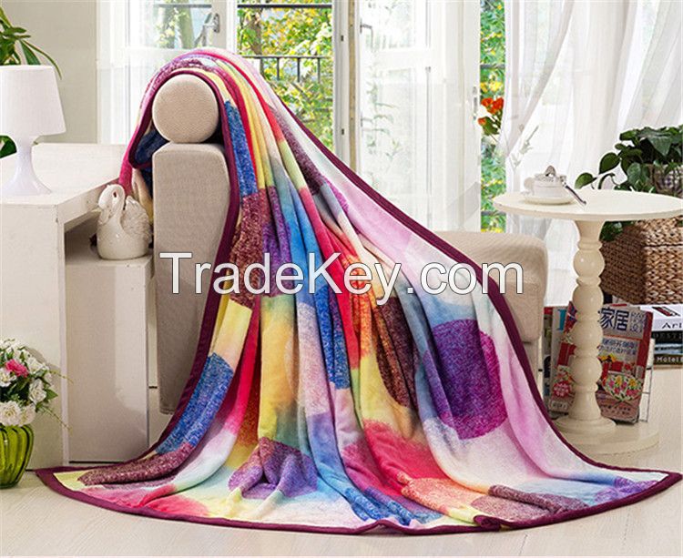 2014 100% polyester coral fleeece blankets all size avaolable 