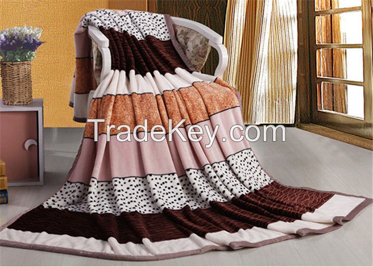 2014 100% polyester coral fleeece blankets all size avaolable