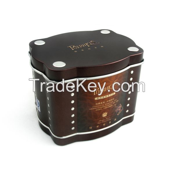 hot-selling airtight tea tin container box