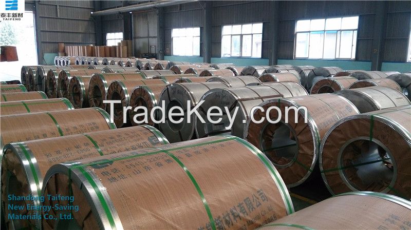 Galvanized steel sheet and coils