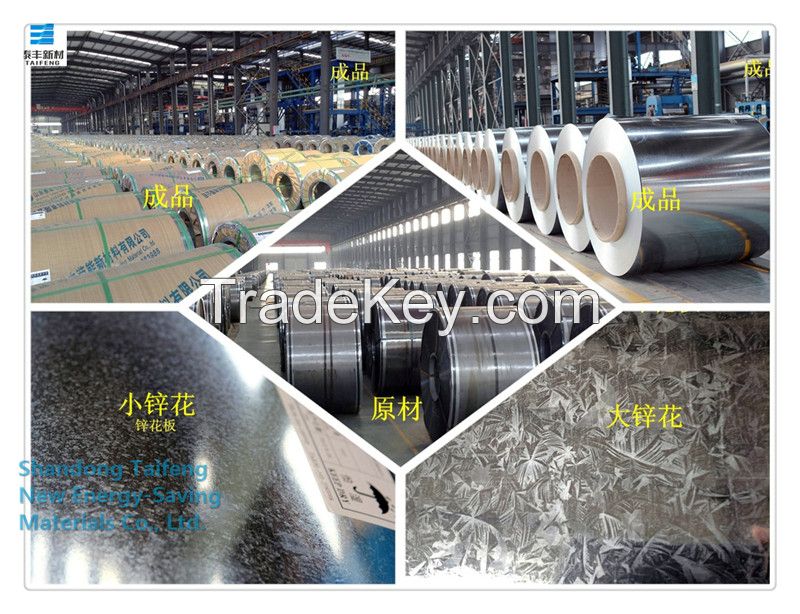Hot dipped galvanized steel sheet coils