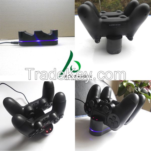 Dual charger for PS4 game controller