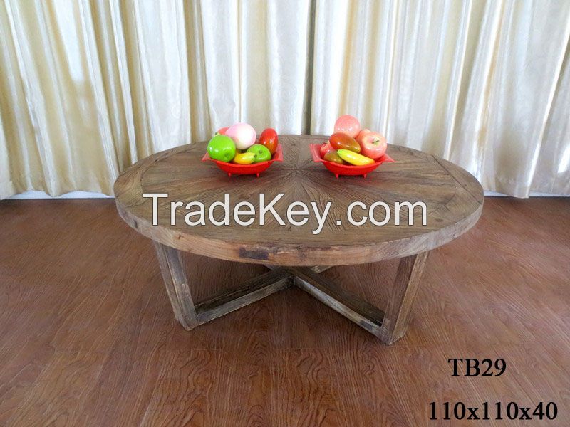 Reclaimed wood Side Table 
