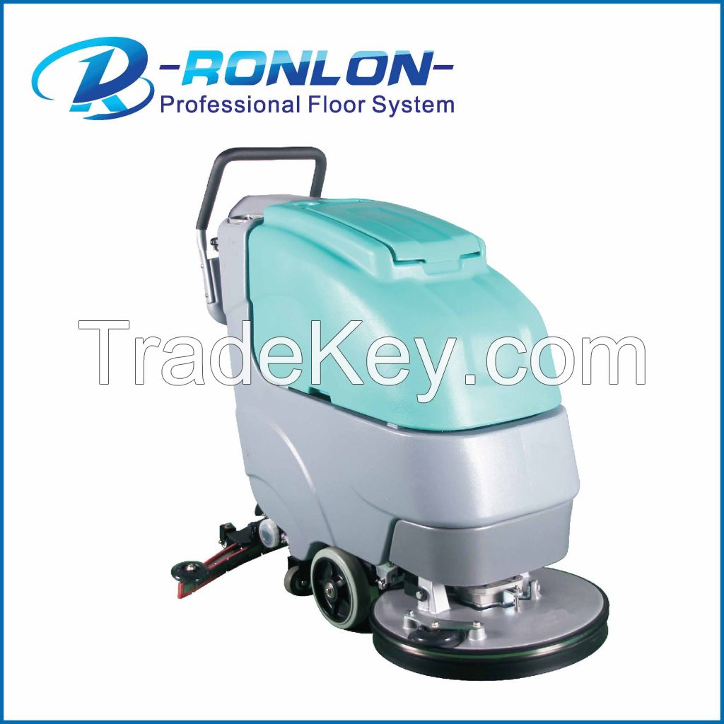 walk behind floor washing cleaning machine with CE