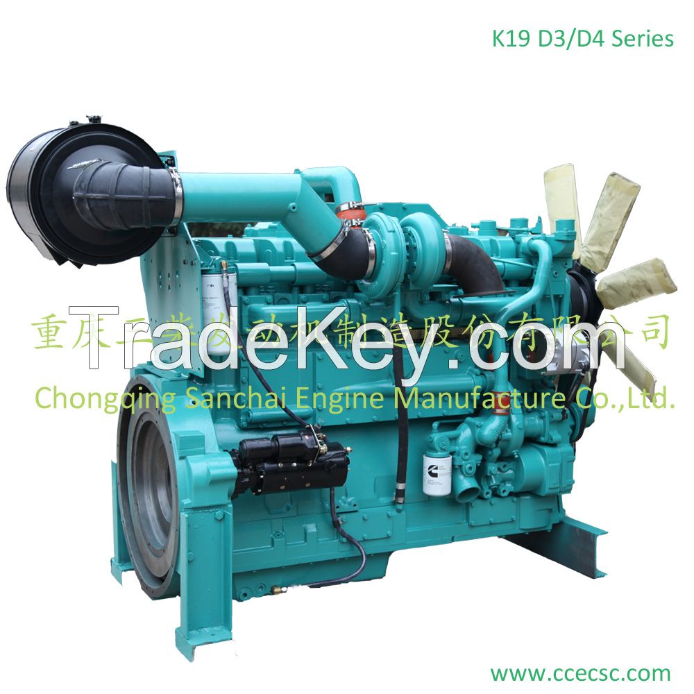 Factory Price KTA19 Series Water Cooled Diesel Engine