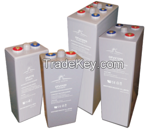 OPZV solar application lead acid battery 2V200Ah   2V3000Ah 