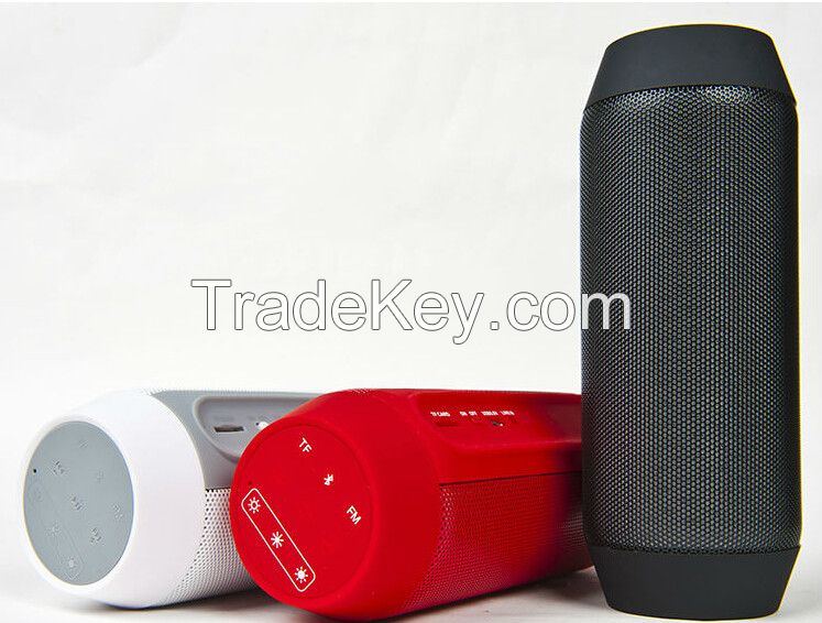 LED flashing bluetooth speaker with voice prompt function