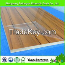 high gloss wood grain uv mdf board