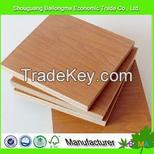 wood grain mdf melamine laminate board