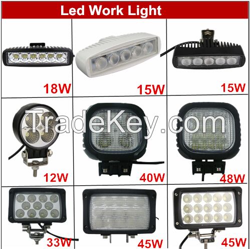 LED WORK LIGHT OFFROAD LIGHT FOR JEEP OFFROAD TRUCK