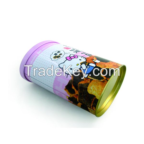 oval shape biscuit tin box