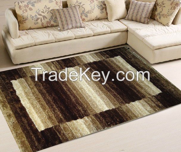  Hand-tufted polyester super shaggy carpets 