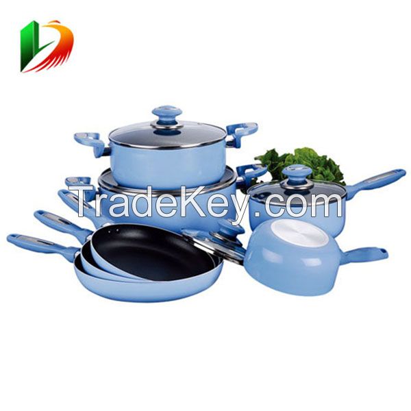 cookware set/soup pot/fried pan/woks