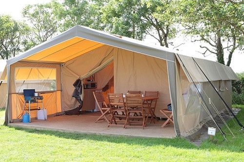 canvas family camping safari tent