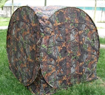 camouflage hunting blind tent