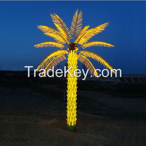 led lighting palm tree cococnut lighting