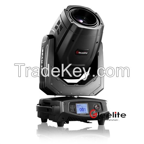 17R 350w Beam Spot Wash 3 in 1 Moving Head Light Zooming 1°-34° Show Lighting Fixture