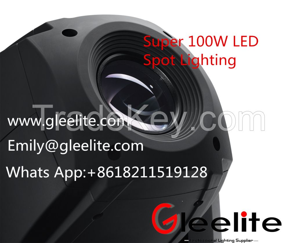 LED Moving head 100W super LED spot lighting
