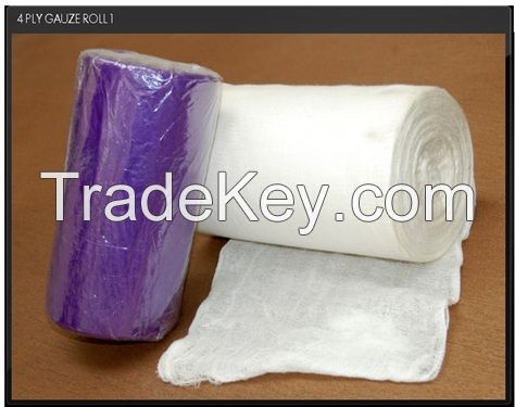 4 Ply Gauze Roll