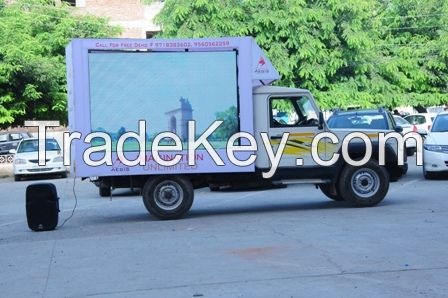 Truck mobile van led screen , led video wall, hording , promoters ,belly dancer 