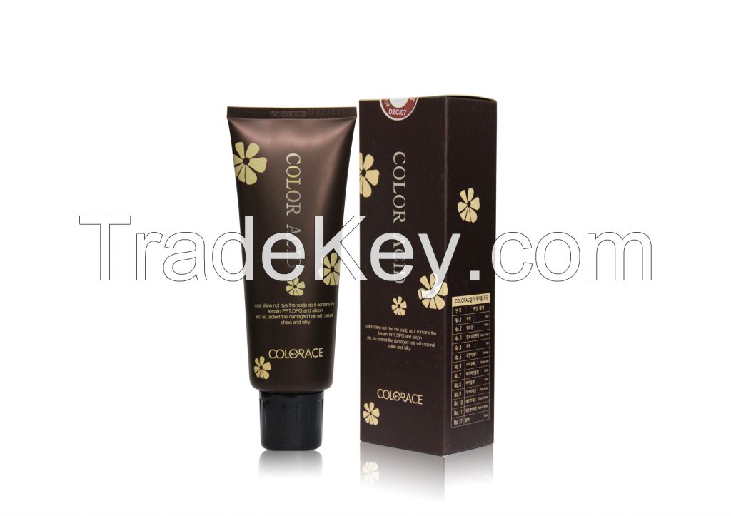 Semi-permanent  acid clinic hair color cream