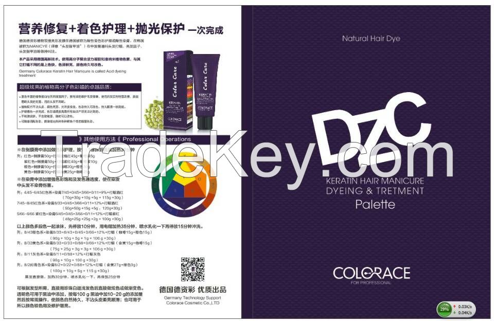 Colorace Acid Clinic Keratin Color Hair Manicure