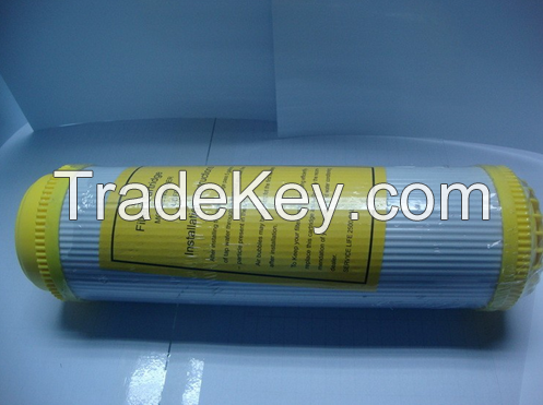 Resin filter cartridge