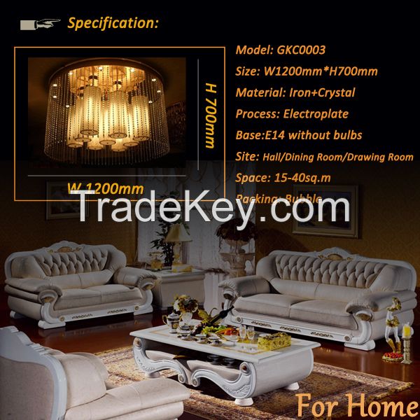 GKC0003 Width 1000mm Giking Lighting Good Quality Classical Big Ceiling Lamp Modern Ceiling Lamps
