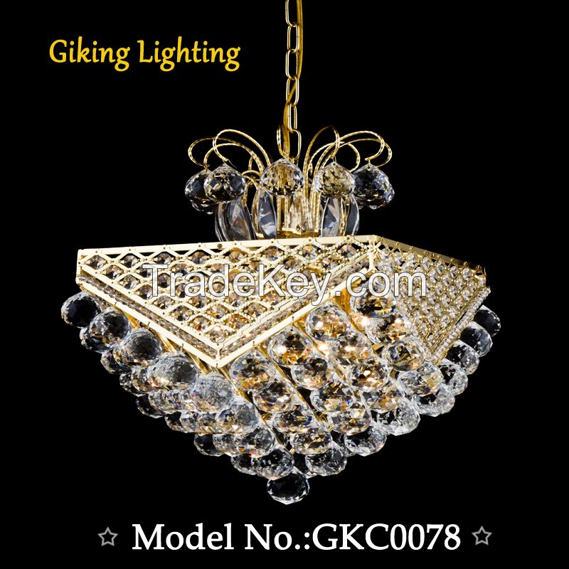 GKC0078 Width400mm Giking Lighting Good Quality Chandelier 2years Guarantee