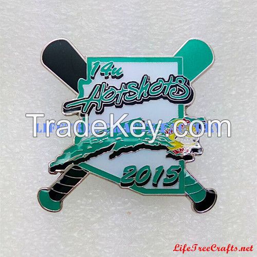 Custom High Quality Lapel Pins, Baseball Pins, Softball Pins