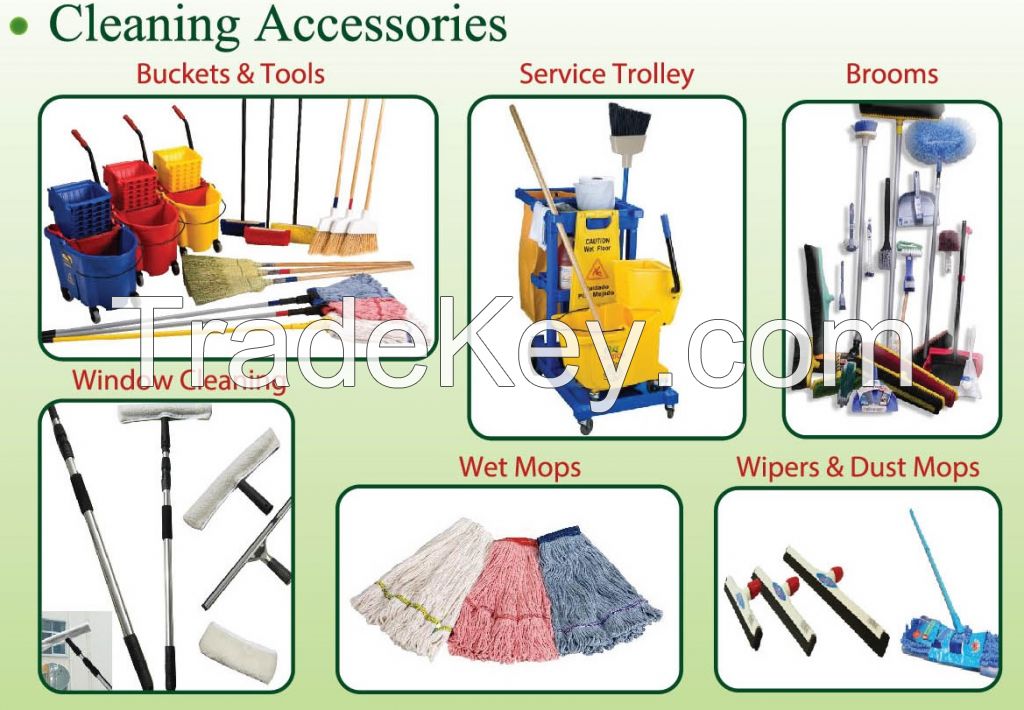 Cleaning Janitorial Items 