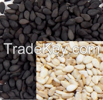 White and Black Sesame Seeds