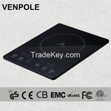 Venpole Induction cooktop cooker with CE/GS/CB/EMC/LVD approval