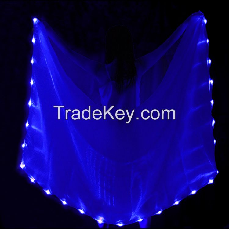 Dance Led veil Real Silk