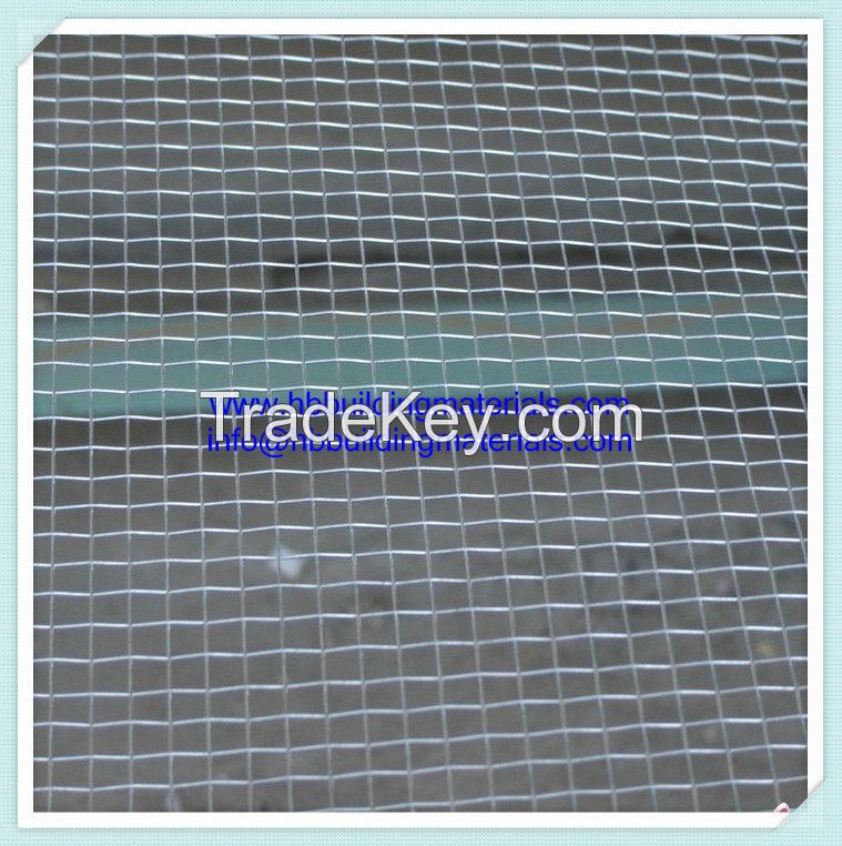 Good quality Galvanized square wire mesh for window and doors as window screen