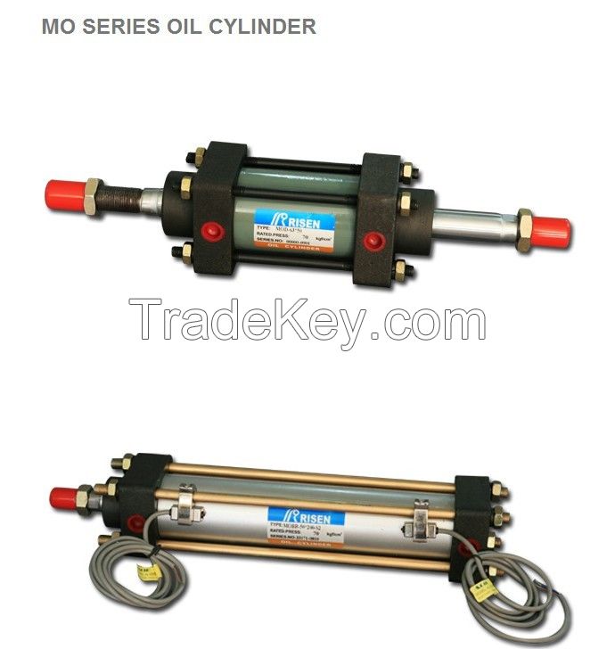Tie rod oil cylinder