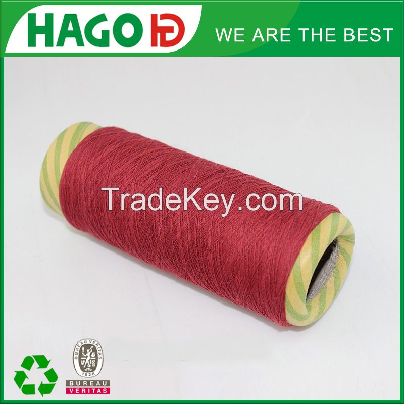 Open end recycled ne 6s-12s polyester cotton blended yarn