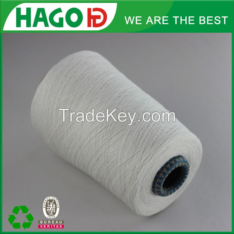 china supplier bleached white 8s open end blended cotton carded yarn