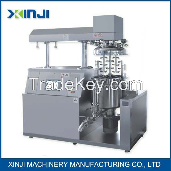 Mayonnaise making machine vacuum emulsify mixer machine