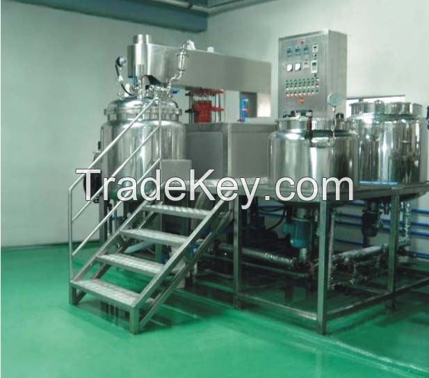 Ointment Food meat emulsifying machine vacuum homogenizer