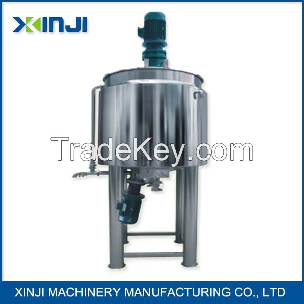 100L-5000L Liquid Soap Detergent Shampoo making machine price mixer mixing tank with agitator