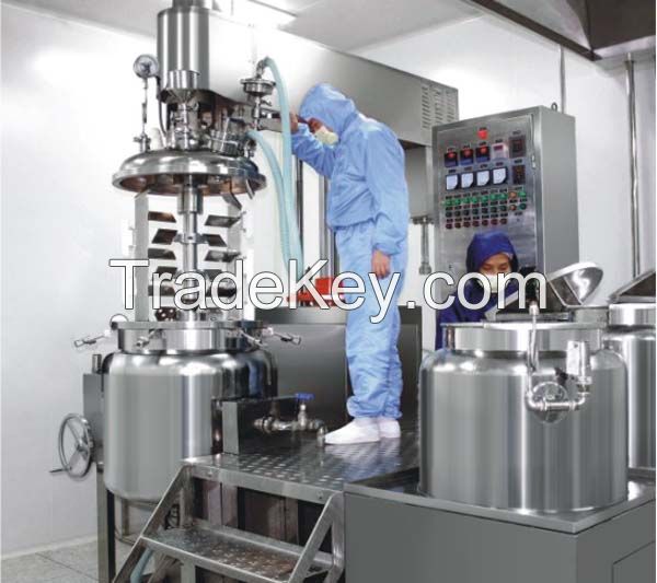 cosmetic emulsifying machine,vacuum emulsifying mixer for cosmetic cream,homgoenizer mixer for cosmetic cream