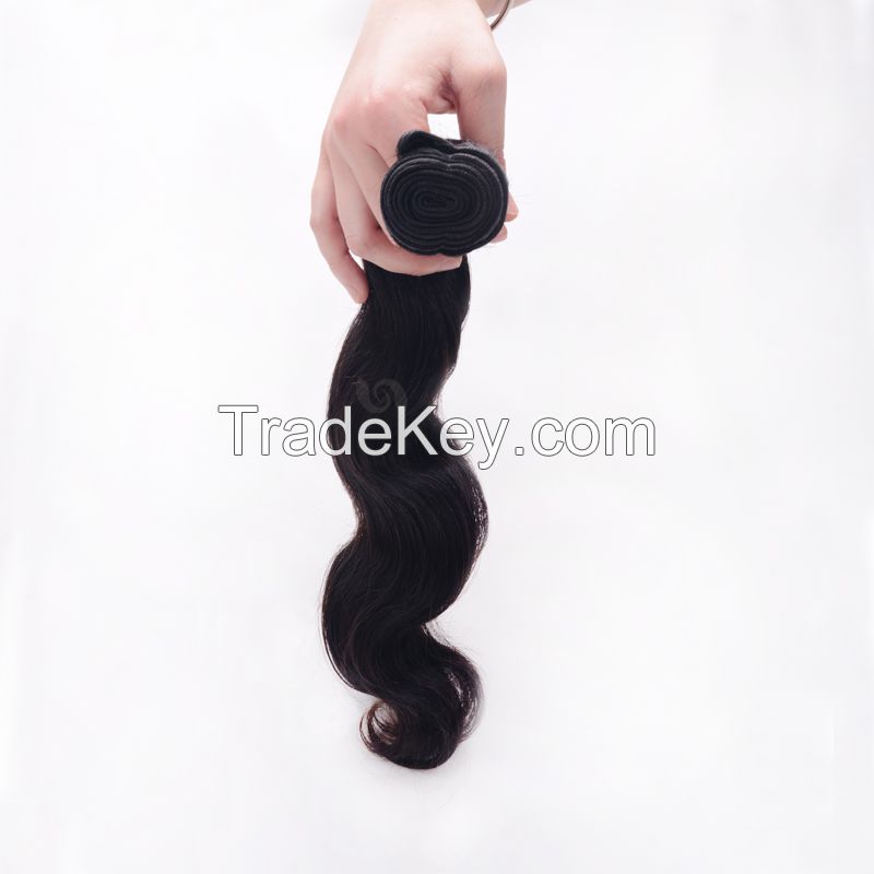 unprocessed Brazilian virgin hair body wave cheap Brazilian hair bundles natural  weave free shipping