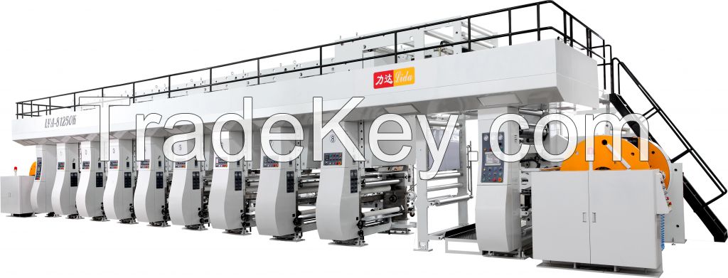 LYA-K gravure printing machine ,multi-color ,high speed,280m/min