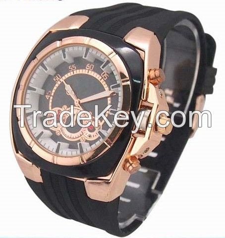 Men Watches Leather Strap