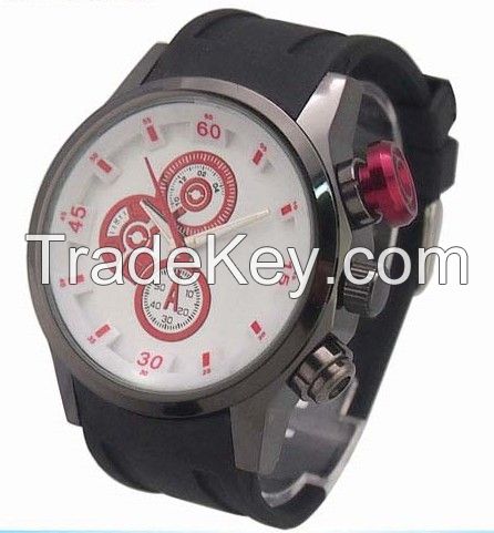 Men Watches Leather Strap