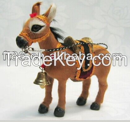 2014 hot sale plush toys lifelike animals toys stuffed big animal horse