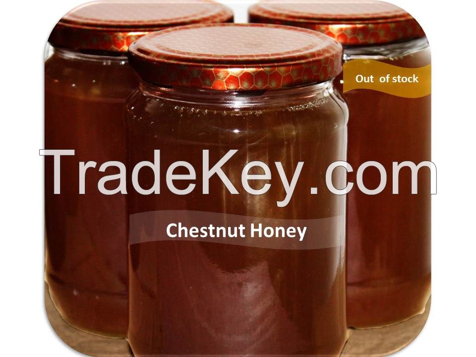 Greek Forest Honey from Chestnut Tree 