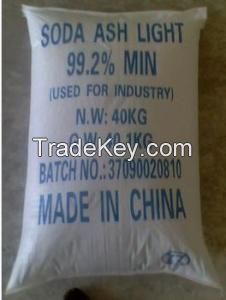 Soda Ash Dense/Soda Ash Light 99.2% Food Grade, Industrial Grade Soda Ash Dense 99% for sale